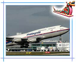 Reaching Malaysia by Air